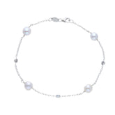 18 Karat Gold Süsswasserperlen Armband - 223265